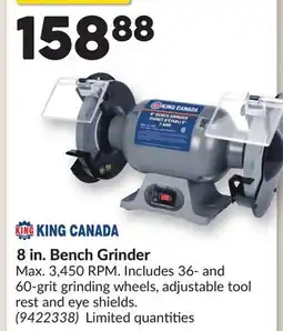 Princess Auto 8 in. Bench Grinder offer