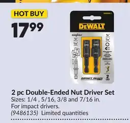 Princess Auto 2 pc Double-Ended Nut Driver Set offer