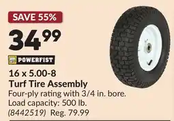 Princess Auto 16 x 5.00-8 Turf Tire Assembly offer