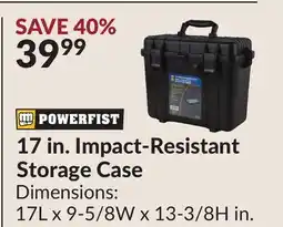 Princess Auto 17 in. Impact-Resistant Storage Case offer