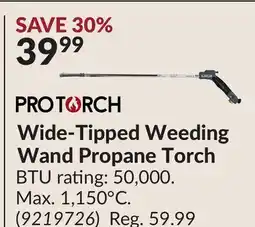 Princess Auto Wide-Tipped Weeding Wand Propane Torch offer