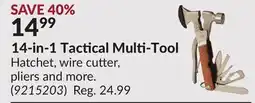 Princess Auto 14-in-1 Tactical Multi-Tool offer