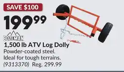 Princess Auto 1,500 lb ATV Log Dolly offer