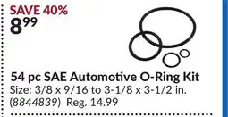 Princess Auto 54 pc SAE Automotive O-Ring Kit offer