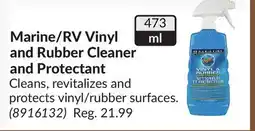Princess Auto Marine/RV Vinyl and Rubber Cleaner and Protectant offer