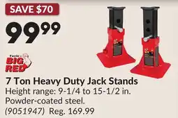 Princess Auto 7 Ton Heavy Duty Jack Stands offer