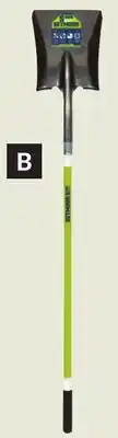 Princess Auto High-Vis Long-Handle Shovels Square Point offer