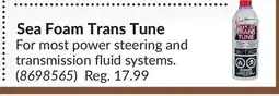 Princess Auto Sea Foam Trans Tune offer
