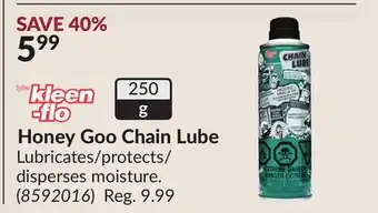 Princess Auto Honey Goo Chain Lube offer