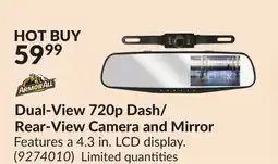 Princess Auto Dual-View 720p Dash/Rear-View Camera and Mirror offer