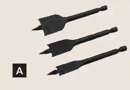 Princess Auto 3 pc Stubby Spade Drill Bit Sets offer