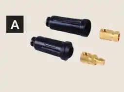 Princess Auto Dinse. #6 - 4 Welding Cable Quick-Connector Sets offer
