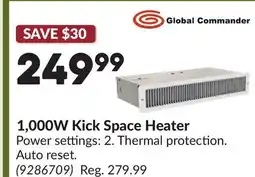 Princess Auto 1,000W Kick Space Heater offer
