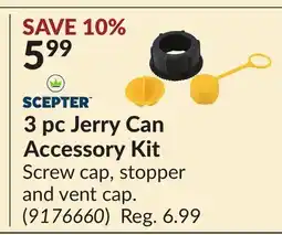 Princess Auto 3 pc Jerry Can Accessory Kit offer