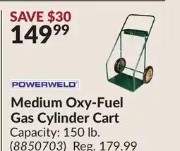 Princess Auto Medium Oxy-Fuel Gas Cylinder Cart offer