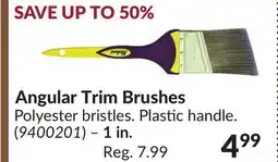 Princess Auto Angular Trim Brushes offer