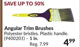Princess Auto Angular Trim Brushes offer