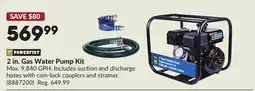 Princess Auto 2 in. Gas Water Pump Kit offer
