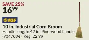 Princess Auto 10 in. Industrial Corn Broom offer