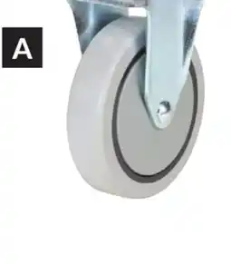Princess Auto 5 in. Thermoplastic-Rubber Casters offer