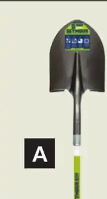 Princess Auto High-Vis Long-Handle Shovels offer
