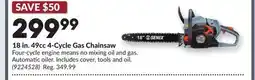 Princess Auto 18 in. 49cc 4-Cycle Gas Chainsaw offer
