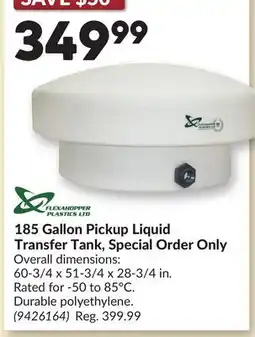 Princess Auto 185 Gallon Pickup Liquid Transfer Tank, Special Order Only offer