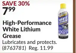 Princess Auto High-Performance White Lithium offer
