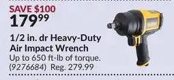 Princess Auto 1/2 in. dr Heavy-Duty Air Impact Wrench offer