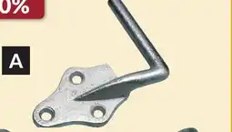 Princess Auto Zinc 3 in. Left-Hand Hook offer