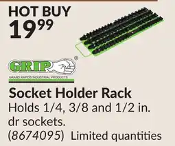 Princess Auto Socket Holder Rack offer