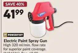 Princess Auto Electric Paint Spray Gun offer