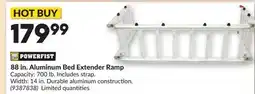 Princess Auto 88 in. Aluminum Bed Extender Ramp offer