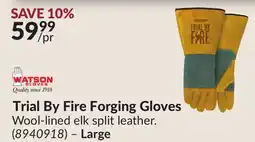 Princess Auto Trial By Fire Forging Gloves Large offer