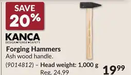 Princess Auto Head weight: 1,000 g Forging Hammers offer