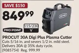 Princess Auto f30A Digi Plus Plasma Cutter offer