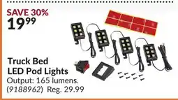 Princess Auto Truck Bed LED Pod Lights offer