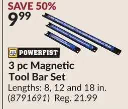Princess Auto 3 pc Magnetic Tool Bar Set offer