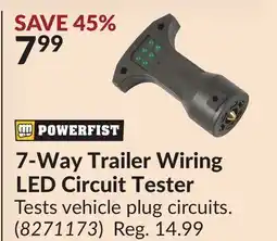 Princess Auto 7-Way Trailer Wiring LED Circuit Tester offer