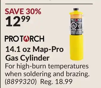 Princess Auto 14.1 oz Map-Pro Gas Cylinder offer