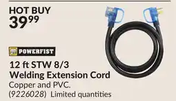 Princess Auto 12 ftSTW 8/3 Welding Extension Cord offer