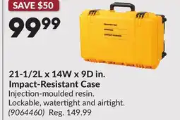 Princess Auto 21-1/2L x 14W x 9D in. Impact-Resistant Case offer