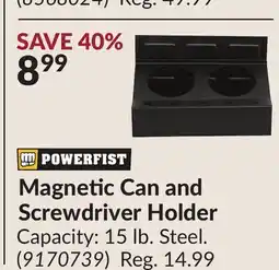 Princess Auto Magnetic Can and Screwdriver Holder offer