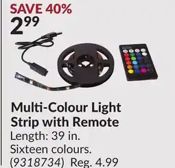 Princess Auto Multi-Colour Light Strip with Remote offer