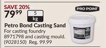 Princess Auto Petro Bond Casting Sand offer