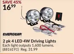 Princess Auto 2 pk 4 LED 4W Driving Lights offer