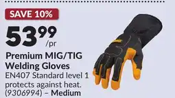 Princess Auto Premium MIG/TIG Welding Gloves offer