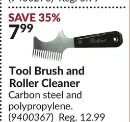 Princess Auto Tool Brush and Roller Cleaner offer