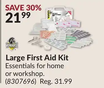 Princess Auto Large First Aid Kit offer