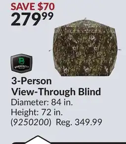 Princess Auto 3-Person View-Through Blind offer